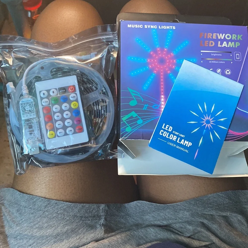Music Sync lights firework LED